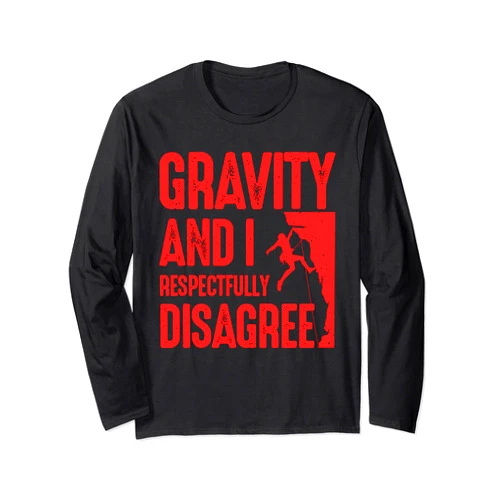 Best Bouldering Gift For Rock Climbers Lover Sport Funny Rock Climbing Design For Men Women Athletes Boulderer Long Sleeve T-Shirt