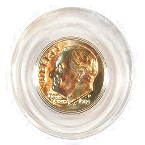 Guardhouse Direct-Fit Coin Capsules For Dime 18mm Box of 50