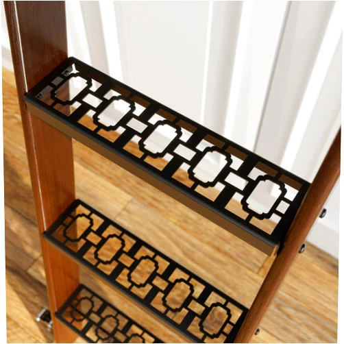 KINMADE 9-Pack of Vintage Library Ladder Steps with Spindle