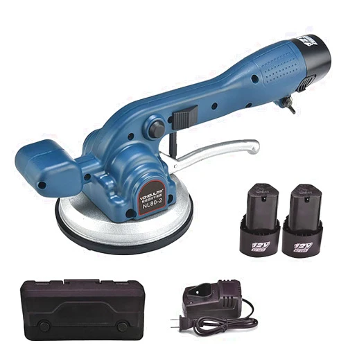 Gdrasuya10 Handheld Automatic Tile Leveling Machine Electric Floor Tiler Tile Tiler Vibrator Suction Cup with Charger and Rechargeable Battery
