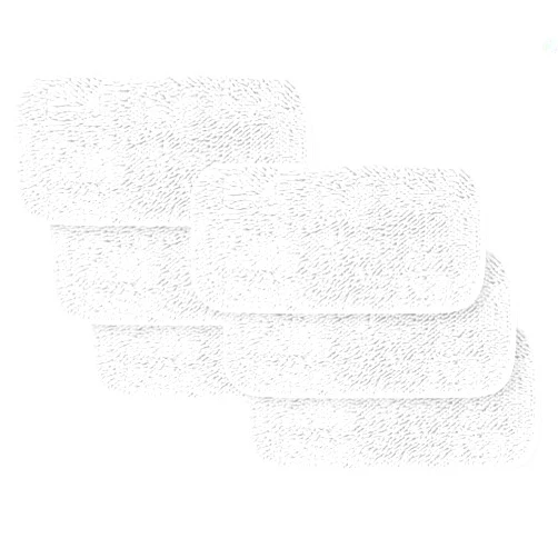 HYCLES Replacement Sienna Luna Cloth Pads Microfiber Mop Pads 6 Pcs for Steamer Head SSM-3006 Washable Cleaning Pads for Floor