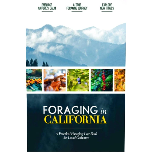 Emily Reyes-Ellis Foraging in California: Foraging Log Book for Local Backyard Gatherers | Embrace Nature's Calm | A True Foraging Journey | Practical Woods Exploration Workbook