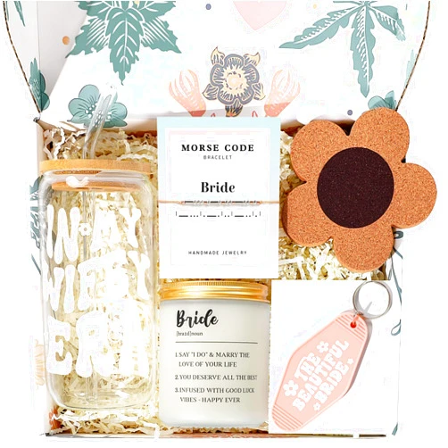 Frerdui Bride To Be Gifts Box, Bridal Shower Gifts, Bachelorette Gifts For Bride, Wedding Gifts Engagement Gifts For Her, Bachelor Party Gifts Fiance Gifts For Her- In My Wifey Era - Newly Engaged Gifts Ideas