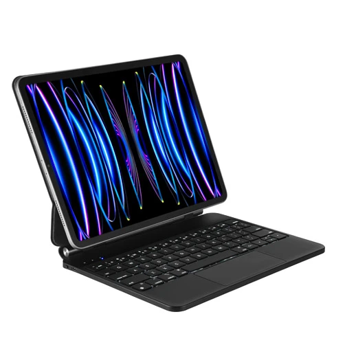 Ainoi Magic-Style Keyboard Case for iPad Pro 12.9 inch (2022 6th Gen/ 2021 5th Gen/ 2020 4th Gen/ 2018 3rd Gen), Wireless Bluetooth Keyboard with Trackpad, Backlit, Detachable Magnetic Slim Folio