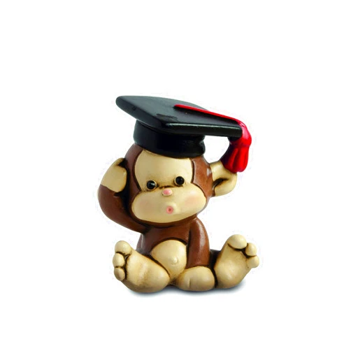 Egan Statue, Ceramic, Ivory, Small