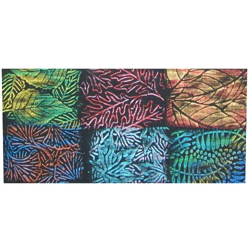 Cedar Canyon Textiles Artist's Paintstiks Rubbing Plates 6/Pkg.-Leaves