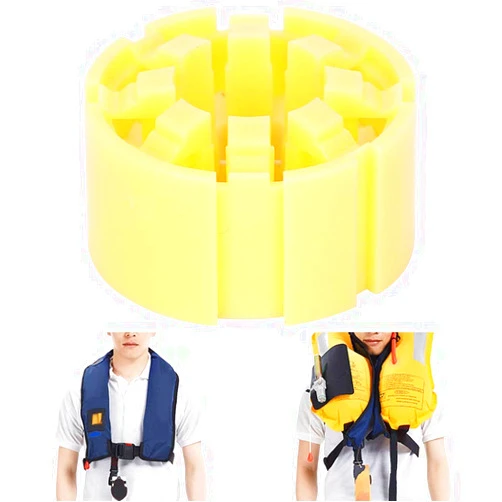 KIMISS Portable Quality Plastic Inflatable Life Jacket & Vest Usage Pills Accessory for Easy and Installation