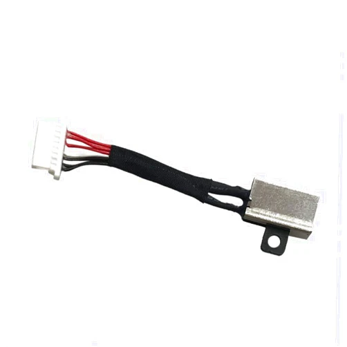 HSSDTECH Laptop DC Ppwer Jack Cable Replacement for Dell Ins-piron 15-7000 15-7558 15-7568 15-7569 P55F 0PF8JG 0JDX1R 450.07R03.0021 450.0EZ05.0011 DC in Power Jack Charging Cable