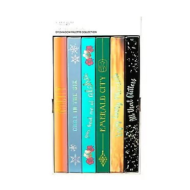 Cargo Cosmetics 6 Piece Limited Edition Eyeshadow Palette Collection