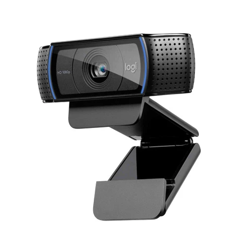 Logitech HD Pro Webcam C920, 1080p Widescreen Video Calling and Recording-(Renewed)
