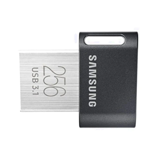 SAMSUNG MUF-256AB/AM FIT Plus 256GB - 400MB/s USB 3.1 Flash Drive, Gunmetal Gray