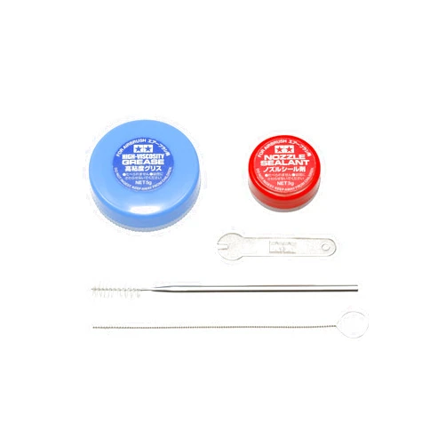 TAMIYA Spray-Work Airbrush Cleaning Kit TAM74548 Lacquer Primers & Paints