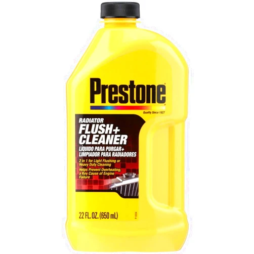 Prestone AS105 Total Cooling Syststem Cleaner for Radiator, Heater Core, and Hoses, 22 oz., 1 pack , (Packaging May vary)