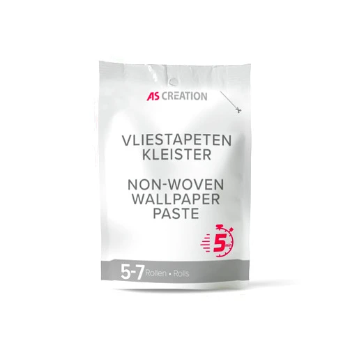 A.S. Création Wallpaper Paste - Strong Wallpaper Adhesive for Approximately 5-7 Rolls of Non-Woven Wallpaper - high-Yield, Stain-Free Wallpaper Glue for Non-Woven Wallpapers - 1 x 0,44 lbs (200 g)