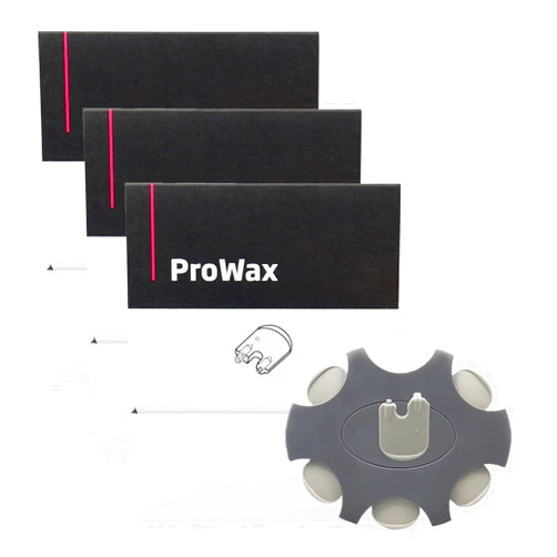Fimikety （18-Pcs）Prowax Wax Guards Filters for Oticon Hearing Aids,Oticon Hearing Aids Replacement Parts Cleaning Kit Accessories,Suitable for Oticon Custom Ear Mold Hearing aids