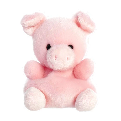 Aurora® Adorable Palm Pals™ Wizard Pig™ Stuffed Animal - Pocket-Sized Play - Collectable Fun - Pink 5 Inches