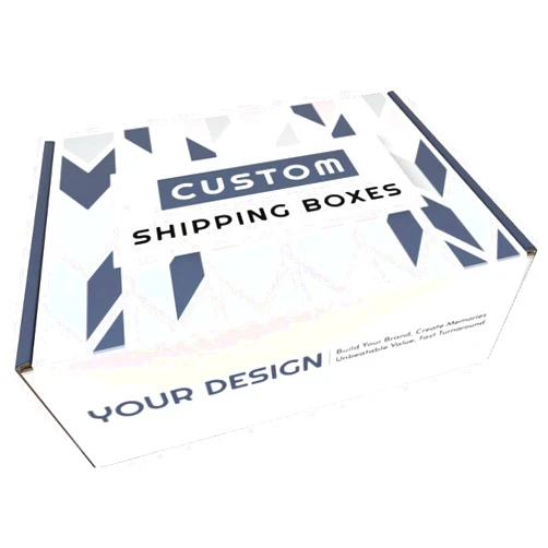 PackSales.com Custom Shipping Boxes (25 Pack) - Branded Mailer Boxes with Logo Print for Small Business and Subscription (Outside Print Only)