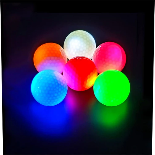 TRUEGOOD LED Golf Balls, Light up Led Golf Balls, Best Novelty Gift for Golfers -Don't let The Sunset Stop You from Playing Golf