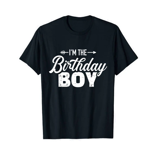 Birthday boy store I'm The Birthday boy Son Matching Family T-Shirt Small