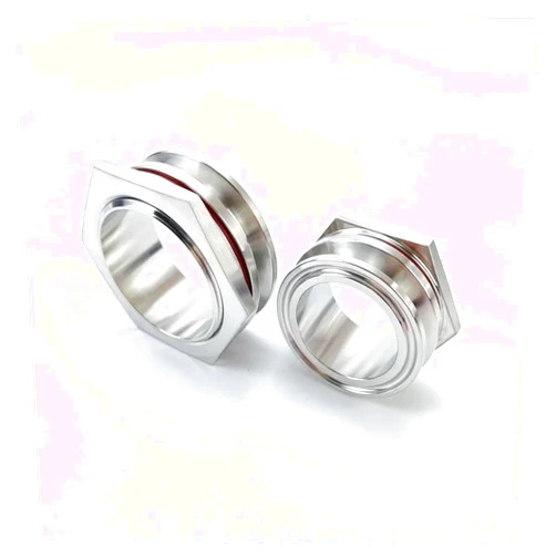 PPOZYLPC 1pc Bulkhead Compression Fitting 1.5” 2