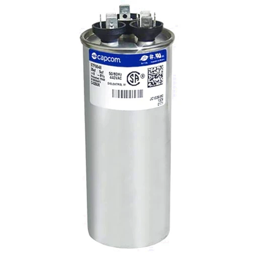 Genteq Capacitor Round 35/5 MFD 440 Volt 97F9848 (Replaces GE Z97F9899 / 97F9899)