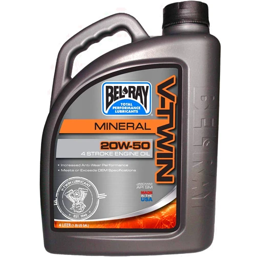 Bel-Ray 20w50 Engine Oil 4 Liter 96905-BT4