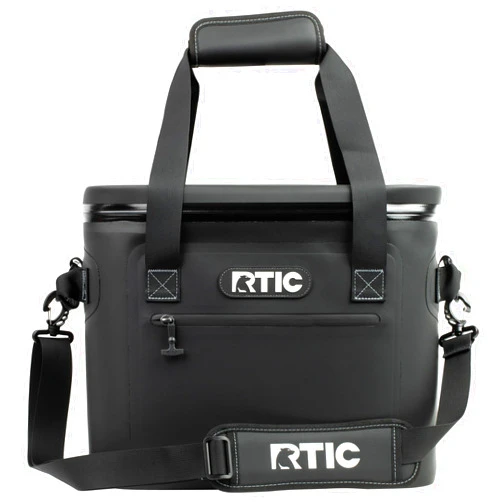 RTIC Soft Cooler 30 Can, Insulated Bag Portable Ice Chest Box for Lunch, Beach, Drink, Beverage, Travel, Camping, Picnic, Car, Trips, Floating Cooler Leak-Proof with Zipper