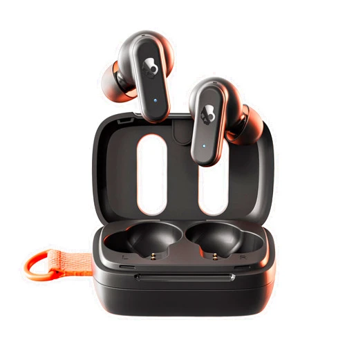 Skullcandy Dime 3 In-Ear Wireless Earbuds, 20 Hr Battery, Microphone, Works with iPhone Android and Bluetooth Devices - Black