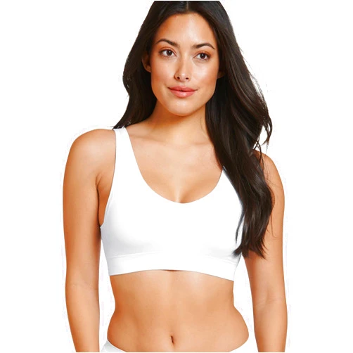Jockey Women's Bra Seamfree Cotton Blend Light Support Bralette
