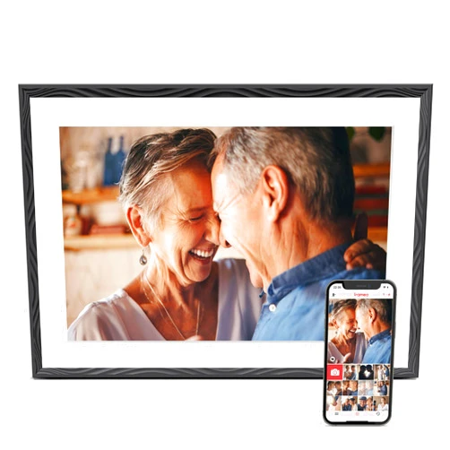 Pastigio Digital Picture Frame, 10.1'' Frameo Digital WiFi, 32GB Memory, 1280 * 800 HD Touch Screen Electronic Photo Frame, Wall Mountable, Auto-Rotate, Share Instantly, Wedding, Birthday Gifts for Women, Mom