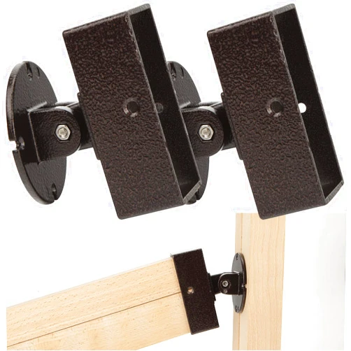 Foxwake Swivel Rail Connector Bracket 2Set, 3.6X1.6