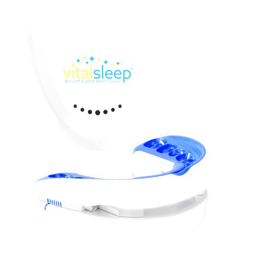 Vital Sleep VitalSleep Anti-Snoring Mouthpiece, Women's Size Snoring Solution, Customizable Anti-Snoring Device, Adjustable Snoring Mouth Guard - USA Made