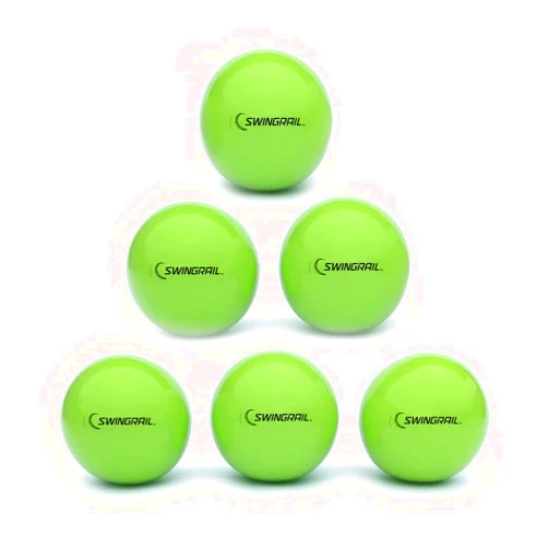 SWINGRAIL Weighted Training Balls (6-Pack) for Hitting and Pitching Practice, 3