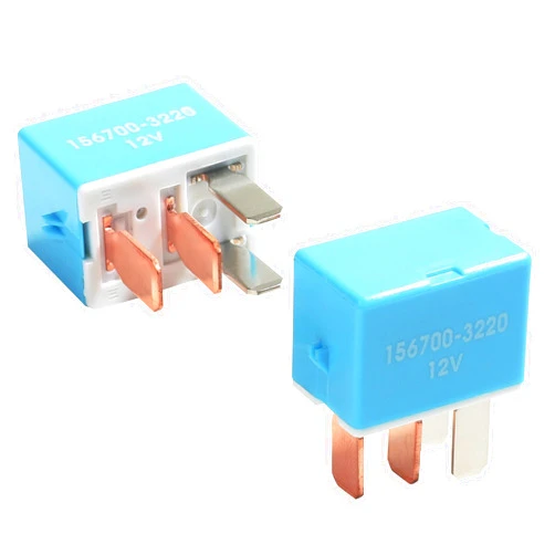 Zlirfy 2 Pack 12V Relay,4 Pin Car Relays,Car Accessories AC Starter Relay,Air Conditioner Relay Car Heavy Duty Relay Switch,Multi Purpose Automotive Relay,Replaces OEM 90987-02028 90080-87026