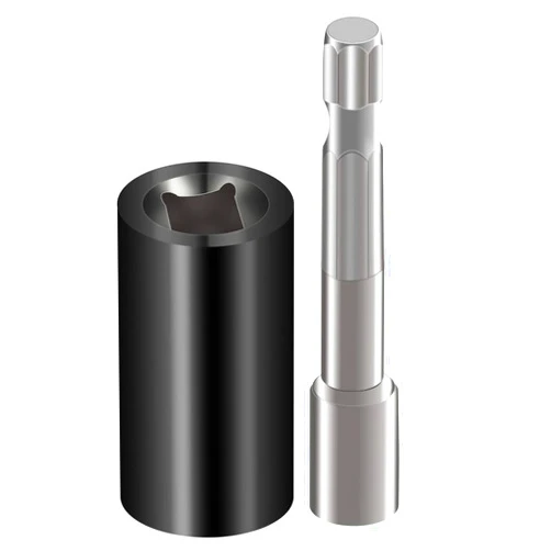 KATUR Universal Socket, 7mm-19mm Universal Socket Grip Adapter Multi-Function Ratchet Wrench Power Drill Adapter, Best Gifts for Father's Day, Husband, Boyfriend, Men, Women, DIY Handyman(Black)