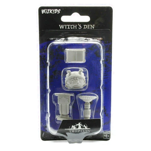 WizKids Deep Cuts Unpainted Miniatures: Wave 5: Witches Den