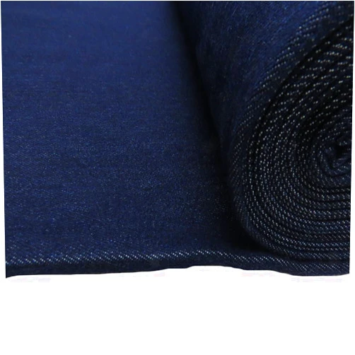 Burlapfabric.com Denim Fabric, 62-64 Inches Wide, 100% Cotton, Over 100 Yards in Stock - 10 Yard Bolt - Indigo Denim