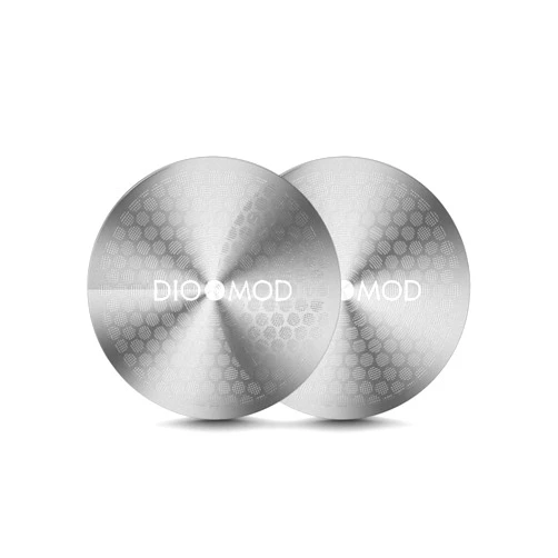 Dioomod 2pack 58.35mm Espresso Puck Screen, 0.9mm 150μm Ultra Thin Espresso Filter Screen - Reusable Coffee Filters for Espresso Portafilter Filter Basket 58mm