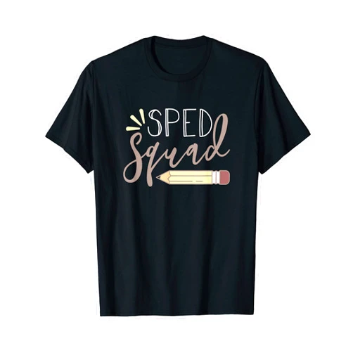 NikkiDawn's Special Education Teacher Apparel SPED Squad Special Education Teacher's Day T-Shirt