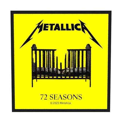 RAZAMATAZ Metallica - 72 Seasons Patch 10cm x 9.5cm