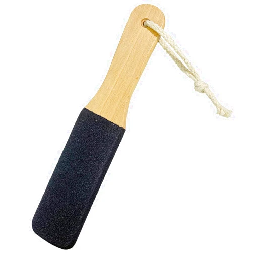 Quadafy Foot File/Rasp, Double-Sided Portable Foot Scrubber, Pedicure Tools for Feet, for Dead Skin,Corn and Hard Skin - Pumice Stone for Cracked Feet,Heels, Elbows, Hands in Shower- 1 Piece