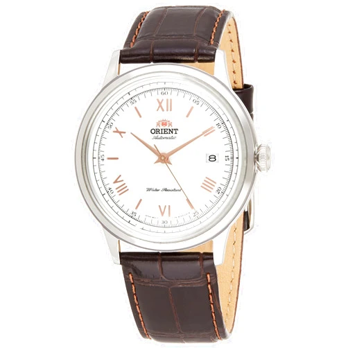 Orient 'Bambino Version 2' Stainless Steel Japanese Automatic / Hand-Winding Dress Watch