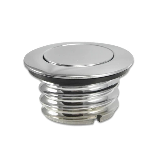 Bagger Brothers BBGT-CAP Chrome Gas Cap (Vented Pop-Up, L 1996-2018 Fitment)