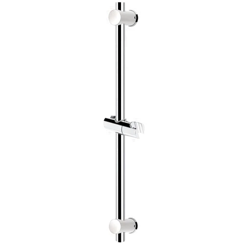 NearMoon Shower Slide Bar with Height/Angle Adjustable Handheld Shower Holder, Bathroom SUS 304 Stainless Steel Shower Head Holder for Bath (Screw Mounted, Chrome Finish)