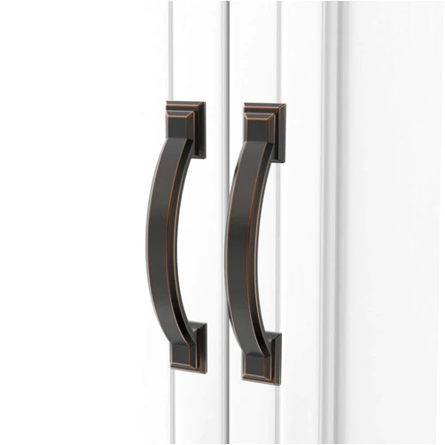Asidrama 10 Pack 3 Inch(76mm) Oil Rubbed Bronze Kitchen Cabinet Handles, Cabinet Pulls Kitchen Cabinet Hardware for Cupboard Drawer Handles Dresser Pulls
