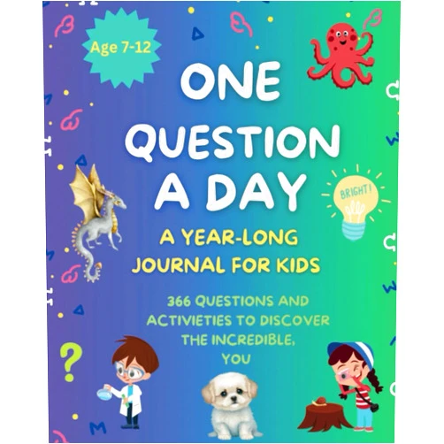 Little DaVinci One Question A Day: A Year-Long Journal for Kids: 366 questions and Activities to discover the Incredible, You