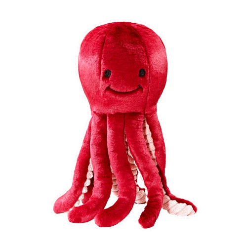 Fluff & Tuff Olympia Octopus Plush Dog Toy, 11 Inch, with Durable Tuffweb Mesh Liner
