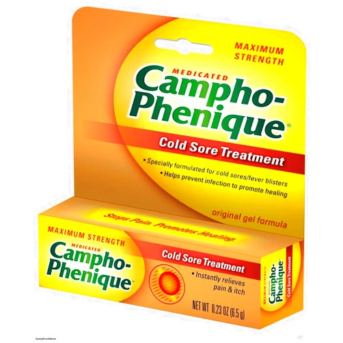Campho-Phenique Cold Sore Treatment 0.23 oz (Pack of 12)