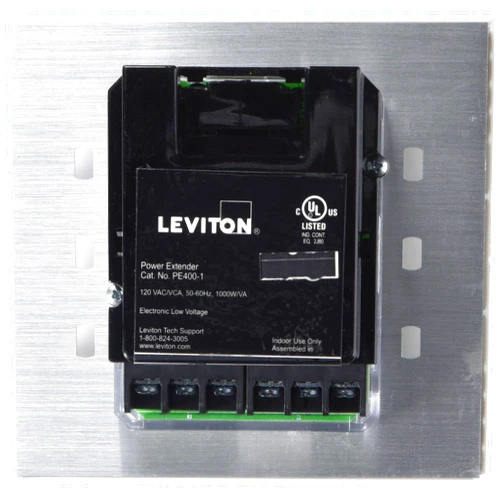 Leviton PE400-10W Power Extender Electronic Low Voltage and Incandescent, 1000 VA At 120VAC 50/60Hz Dimming Control , White