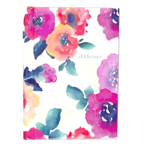 Mead Floral Telephone Address Book 5.5